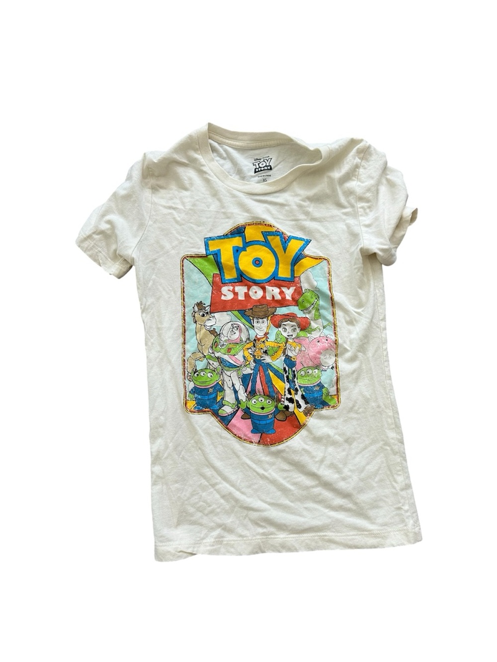 Disney Toy Story Graphic Tee - White Women’s XS